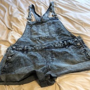 Denim shorts  overalls